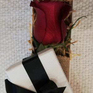 Special of the Month... Single Red Rose in a presentation Box