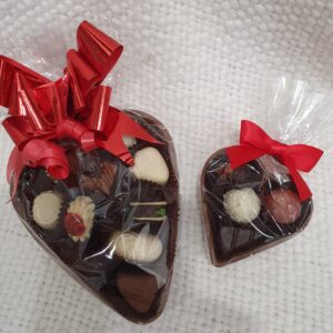 Fremantle Chocolate Factory chocolate hearts with deluxe Truffles