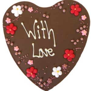 Large love chocolate Heart from fremantle chocolate factory