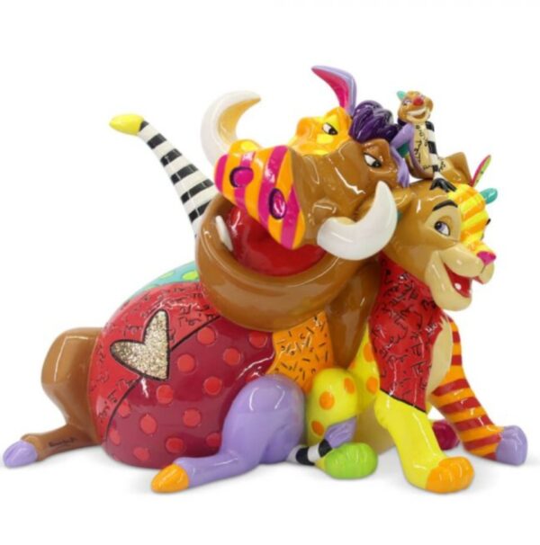 Timon and Pumbaa Lion King Britto Disney Figurine