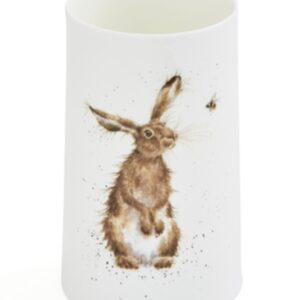Royal Worcester Wrendale Designs - 17cm/6.75" Hare & Bee Vase