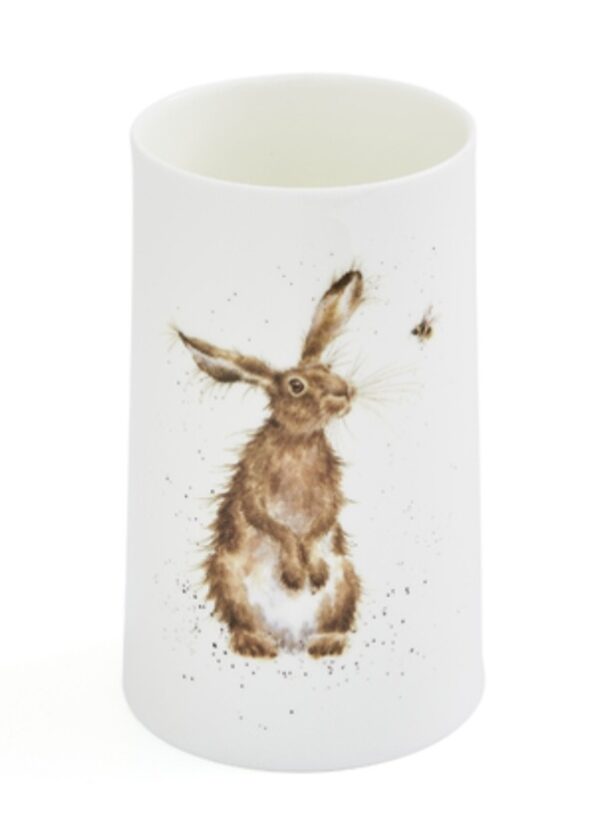 Royal Worcester Wrendale Designs - 17cm/6.75" Hare & Bee Vase