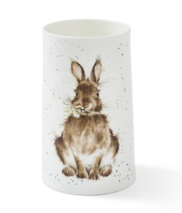 Royal Worcester Wrendale Designs - 17cm/6.75" Rabbit Vase
