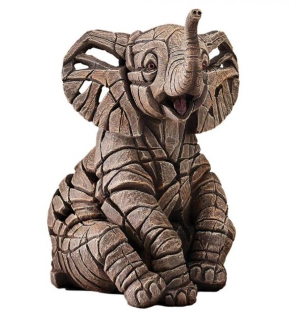 EDGE ELEPHANT CALF FIGURE