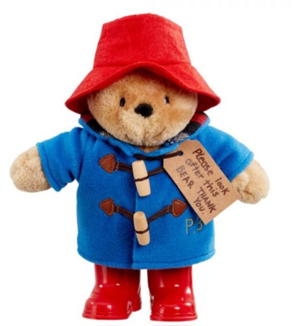 PADDINGTON BEAR WITH BOOTS & JACKET SOFT TOY