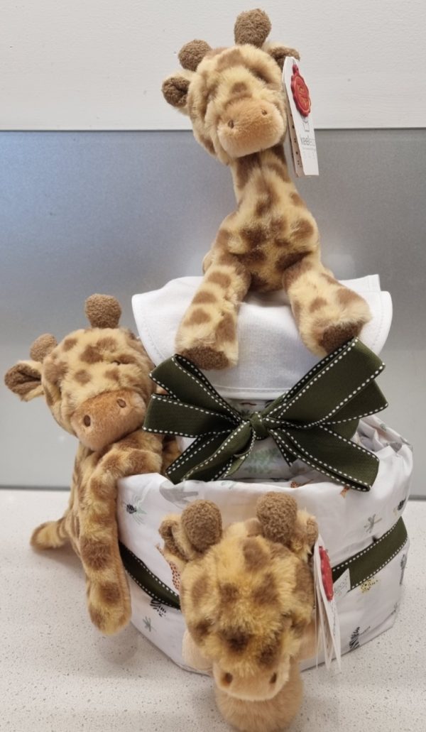 Giraffe Nappy cake