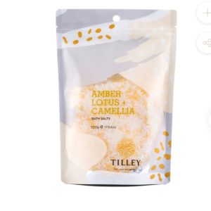 AMBER, LOTUS & CAMELLIA BATH SALTS 500G