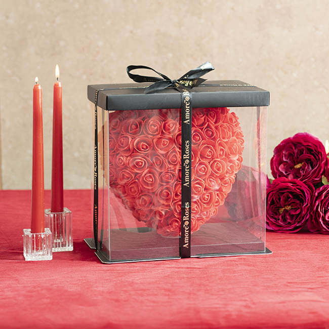 Amore Rose Love Heart Red - Image 3