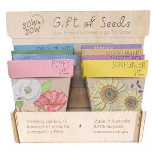 Gift of seeds greeting cards.