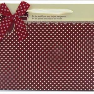 Fancy Gift Bag - Red