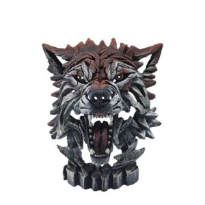 EDGE MINIATURE WOLF BUST